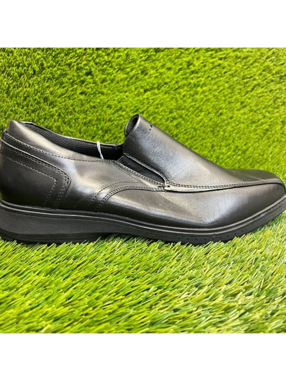 Nunn Bush Kore Pro Mens Size 10 Black Casual Classic Bicycle Toe Dress Shoes